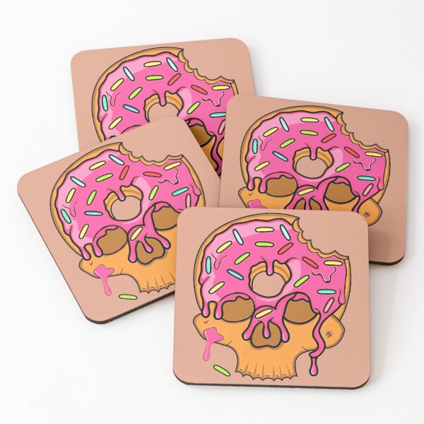 Item preview, delicious donut in the form of a skull designed and sold by si3iy.