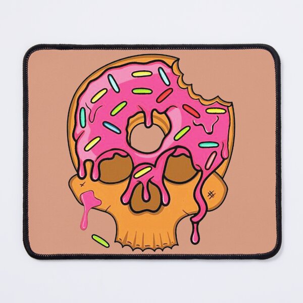 Item preview, delicious donut in the form of a skull designed and sold by si3iy.