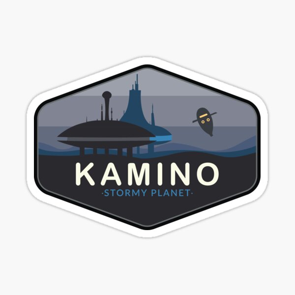 Kamino Stormy Planet Sticker