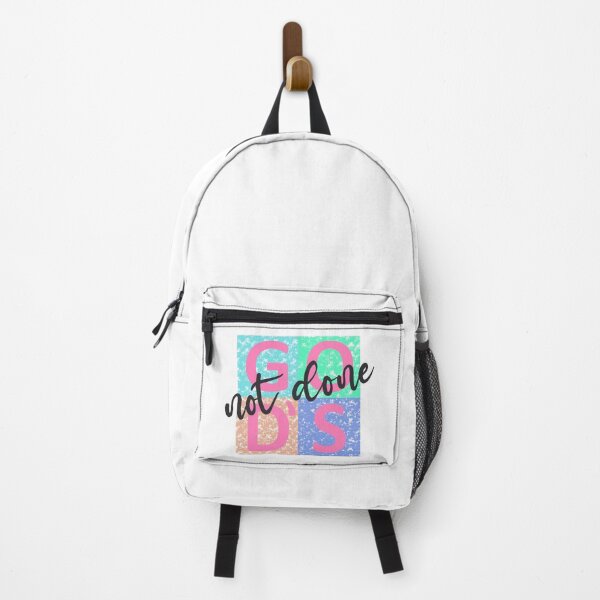 Item preview, God's Not Done designed and sold by SweetCreekFaith.