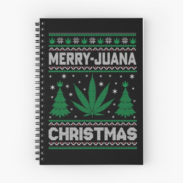 Item preview, Marijuana ugly christmas sweater designed and sold by Sunset Design.