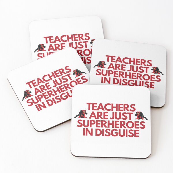 Item preview, teachers are just superheroes in disguise designed and sold by bhsysfshop.