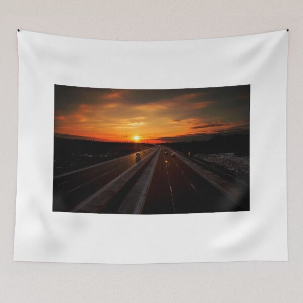 Item preview, Sunset over highway designed and sold by chrisalexand3r.