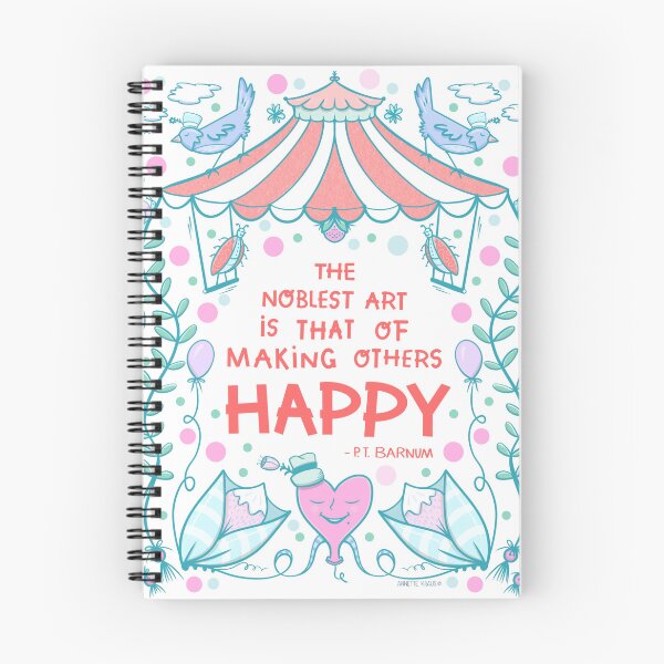 Item preview, Happy Quote from P.T. Barnum designed and sold by Annette Kraus.