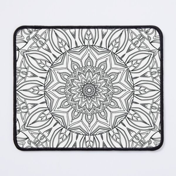 Item preview, black mandala designed and sold by buzztop.