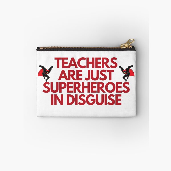 Item preview, teachers are just superheroes in disguise designed and sold by bhsysfshop.