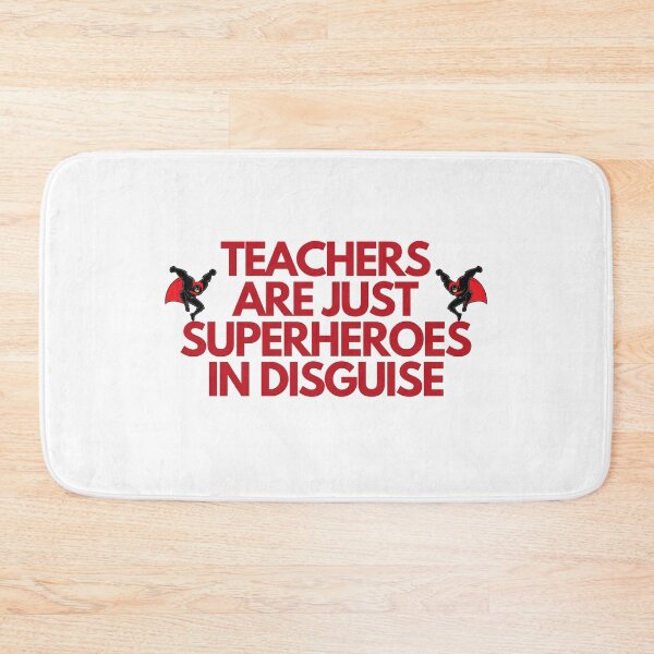 Item preview, teachers are just superheroes in disguise designed and sold by bhsysfshop.