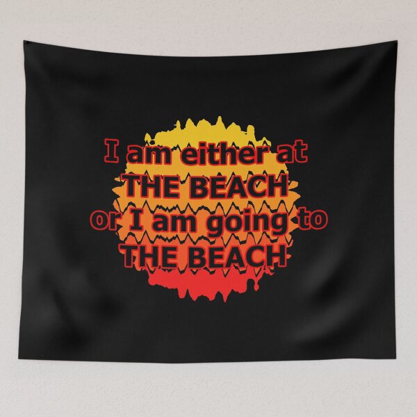 Item preview, At the Beach or Going to the Beach Love the Beach Words 1 of 12 designed and sold by Beachy.