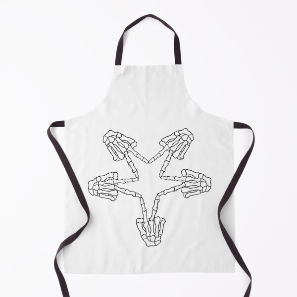 Item preview, SKULL HANDS STAR - BLACK designed and sold by hugoncalves.