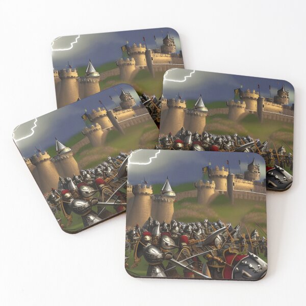 Item preview, Defending Castle Keep - Waiting for Sunset designed and sold by QuackersWeb.