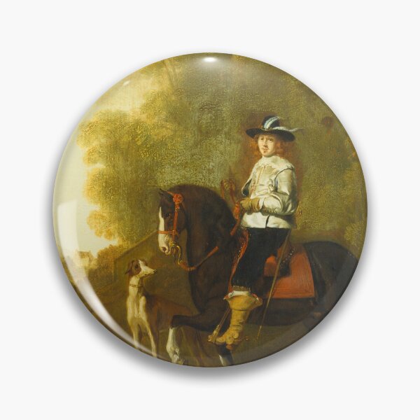 Item preview, Portrait of an Horseman with two Dogs designed and sold by tony4urban.