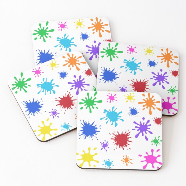 Item preview, Wild Paint Splash - Paint Splatter Pattern designed and sold by gjsart.