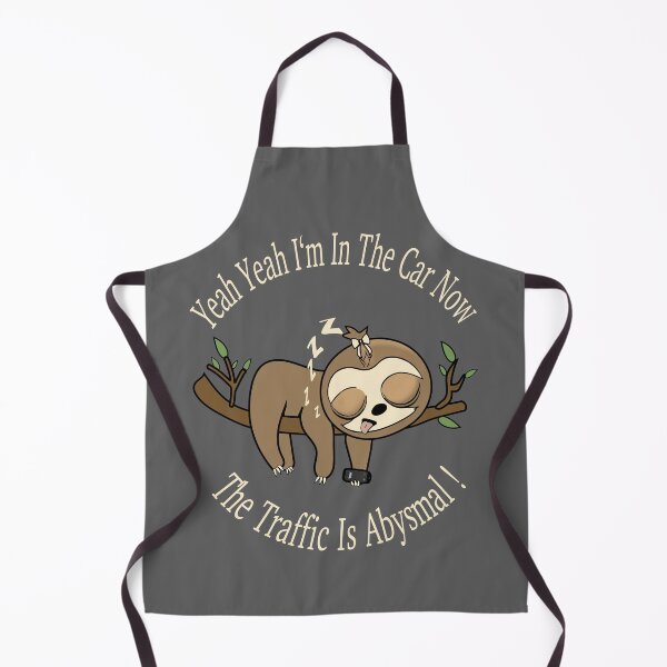 Item preview, Yeah yeah late for work sloth designed and sold by TipTopTapo.