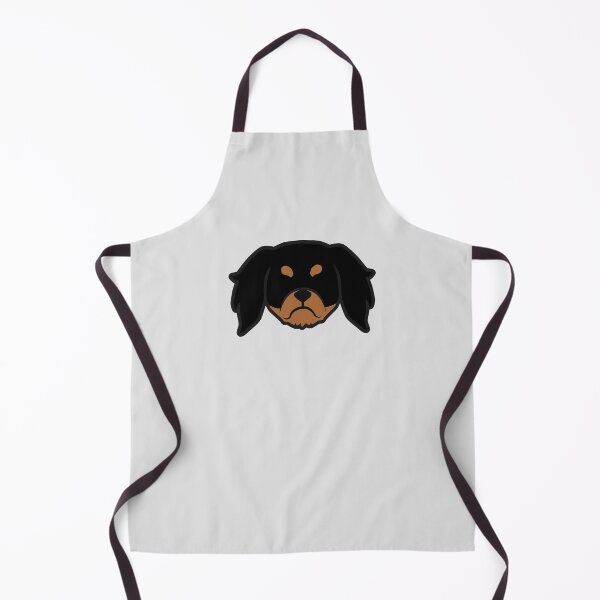 Item preview, Cavalier King Charles Spaniels by Smooshface United - Cav silhouette in black and tan designed and sold by smooshfaceutd.