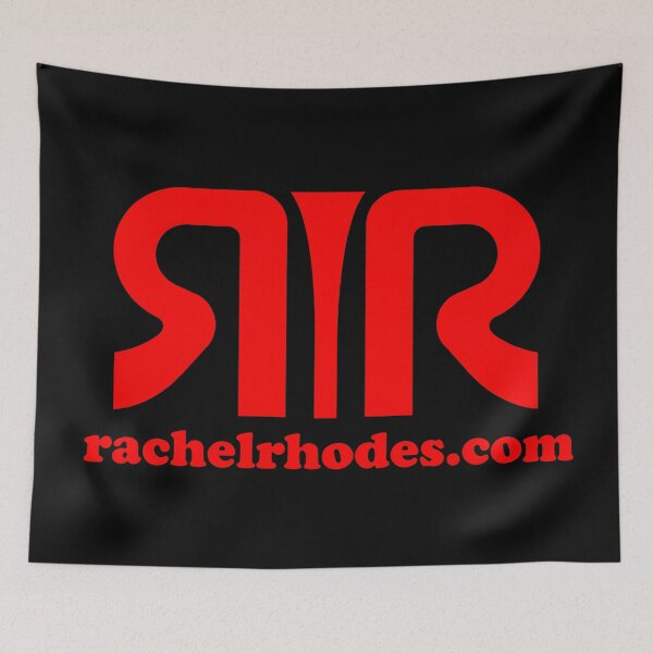 Item preview, Rachel Rhodes Red Logo with URL designed and sold by RachelRhodes.