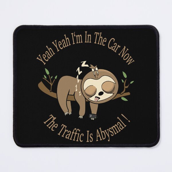 Item preview, late for work sloth designed and sold by TipTopTapo.