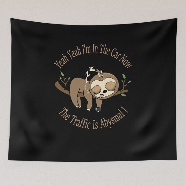 Item preview,  late for work sloth designed and sold by TipTopTapo.