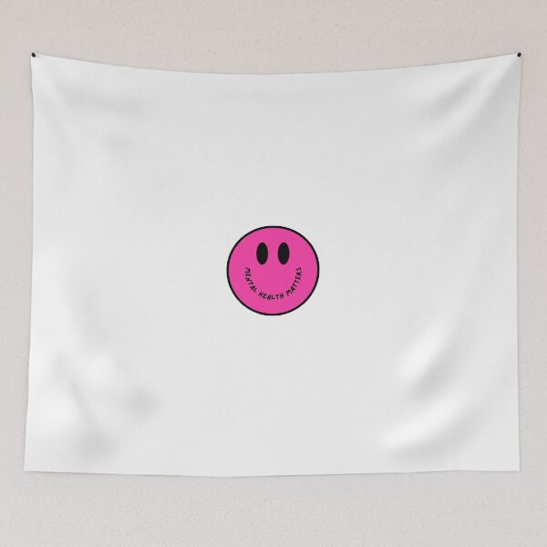 Item preview, mental health matters smiley designed and sold by gracemoloney.