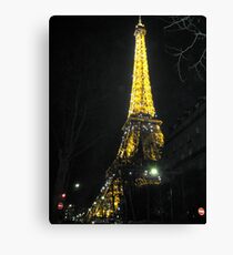 Eiffel Tower by Night Leinwanddruck