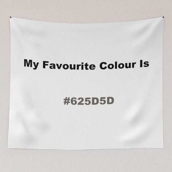 Item preview, My Favourite Colour Is #625D5D designed and sold by kiippers.