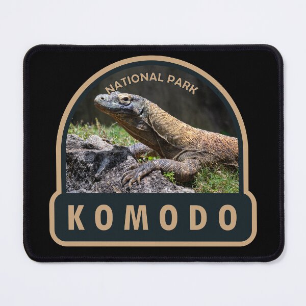 Item preview, Komodo National Park Indonesia Badge designed and sold by KrisSidDesigns.