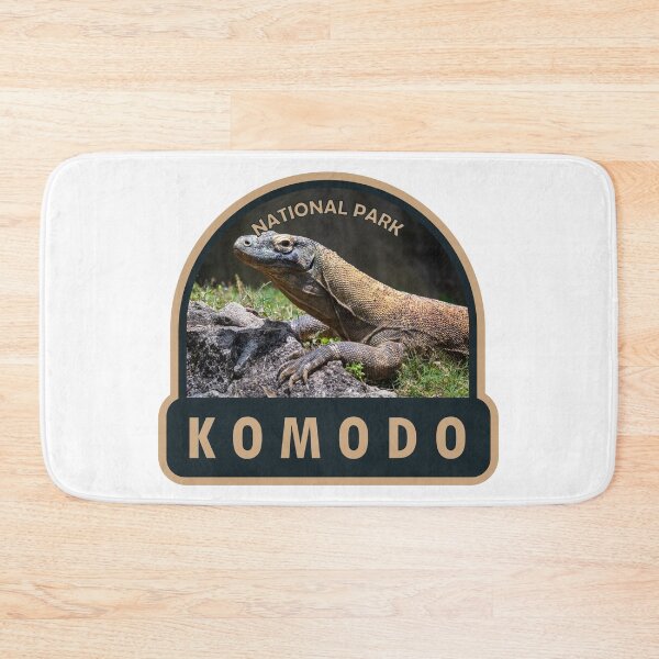 Item preview, Komodo National Park Indonesia Badge designed and sold by KrisSidDesigns.