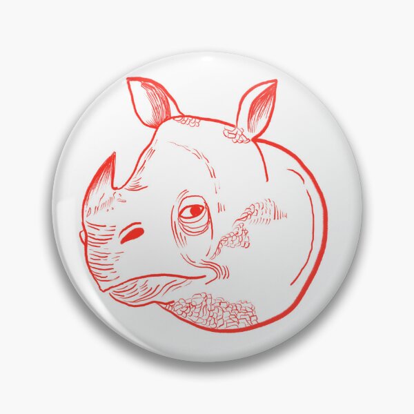 Item preview, Javan Rhino designed and sold by nachyrivera.