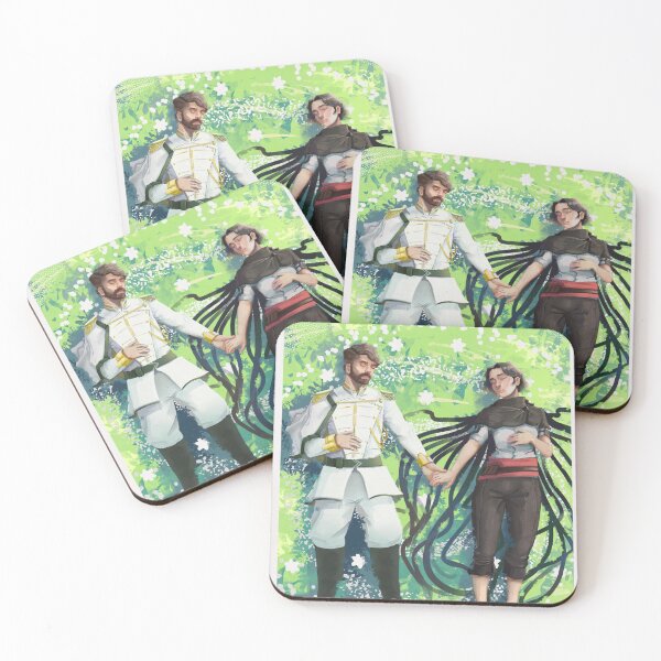 Item preview, Vin & Elend | The lovers | tarot cards designed and sold by Geryss.