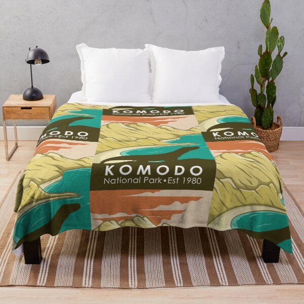 Item preview, Komodo National Park Indonesia Vintage designed and sold by KrisSidDesigns.