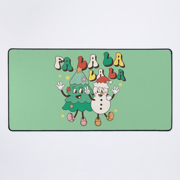 Item preview, Fa lala lala retro Christmas vintage designs designed and sold by ArtfulGiftShop.