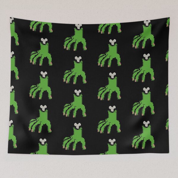Item preview, Pixel zombie hand designed and sold by Last-Drop.