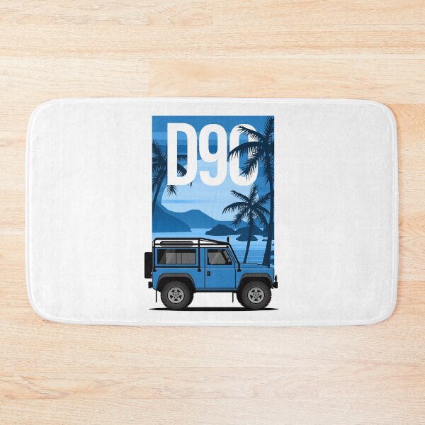 Item preview, 4x4 Blue D90 On the Beach Graphic Interpretation designed and sold by blackdogshop.