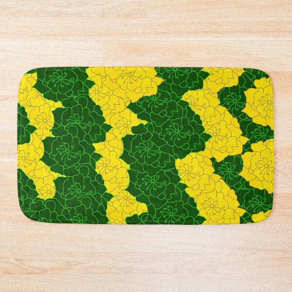 Item preview, Green and Yellow Flower Collage designed and sold by rainestore.