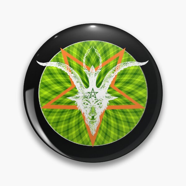 Item preview, white baphomet 3 designed and sold by crileybell.