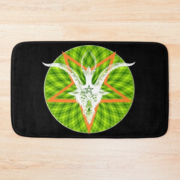 Item preview, white baphomet 3 designed and sold by crileybell.