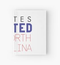 States United by North Carolina Hardcover Journal