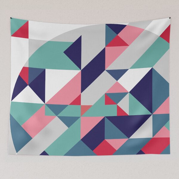 Item preview, Abstract geometric artwork designed and sold by kallyfactory.
