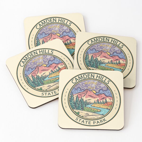 Item preview, Camden Hills State Park Maine Badge designed and sold by KrisSidDesigns.