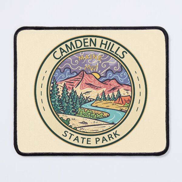 Item preview, Camden Hills State Park Maine Badge designed and sold by KrisSidDesigns.