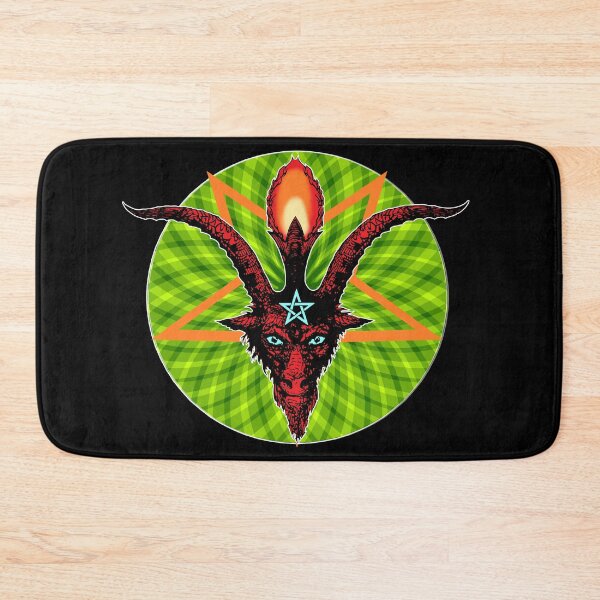 Item preview, red baphomet 10 designed and sold by crileybell.