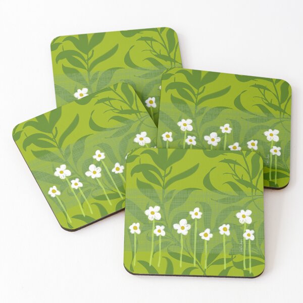 Item preview, Fresh Summer Wild Daisies. Floral Daisy Country Garden.  Caroline Laursen Original designed and sold by Caroline Laursen.