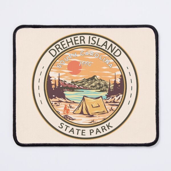 Item preview, Dreher Island State Park South Carolina Badge designed and sold by KrisSidDesigns.