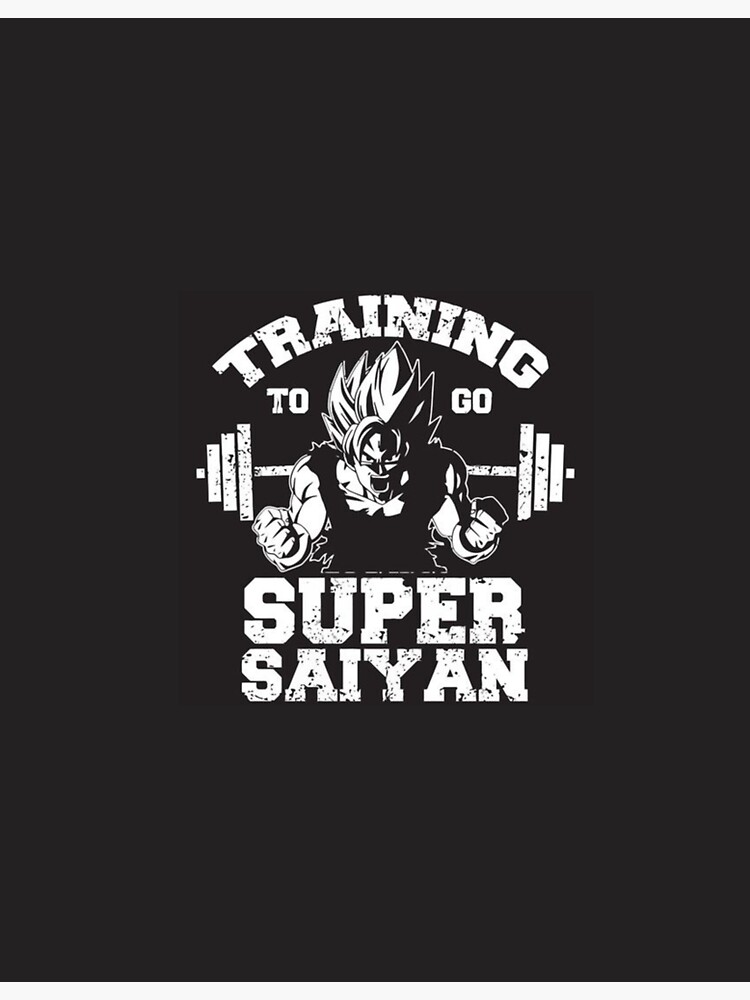 Training To Go Super Saiyan Sticker For Sale By Rcddesigns Redbubble