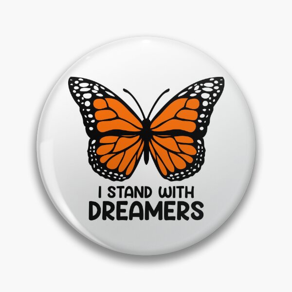 Item preview, I Stand With Dreamers DACA Butterfly designed and sold by StudioSirenita.