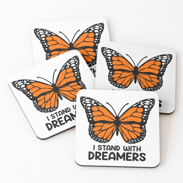 Item preview, I Stand With Dreamers DACA Butterfly designed and sold by StudioSirenita.