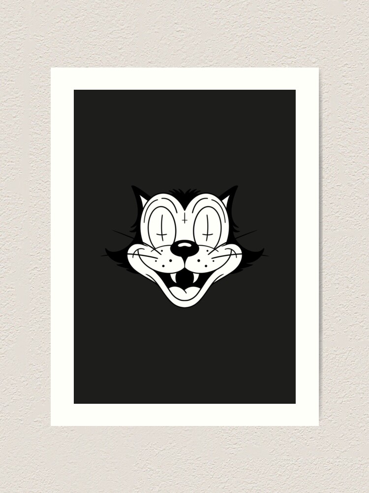 FELIX DEAD CAT - PORKY'S POOR FISH | Art Print