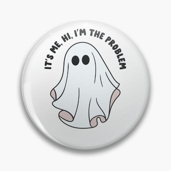 Item preview, problematic ghost designed and sold by goblinbabe.