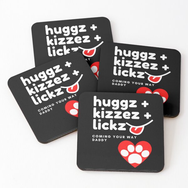 Item preview, Hugs Kisses Licks For Daddy (Pet Related) designed and sold by Namsus-Printing.