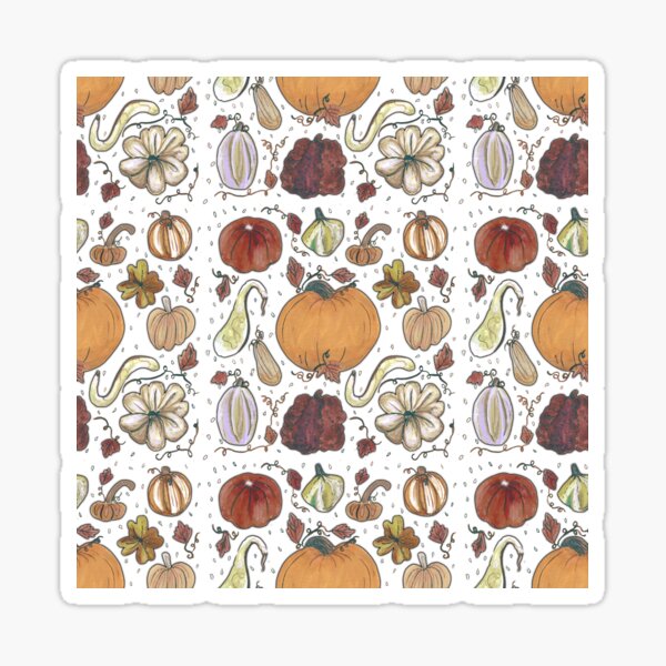 Pumpkin Patch Sticker