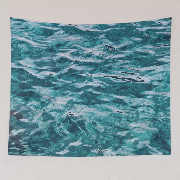 Item preview, Deep Blue ocean Waves designed and sold by Ocean's ⭐⭐⭐⭐⭐.
